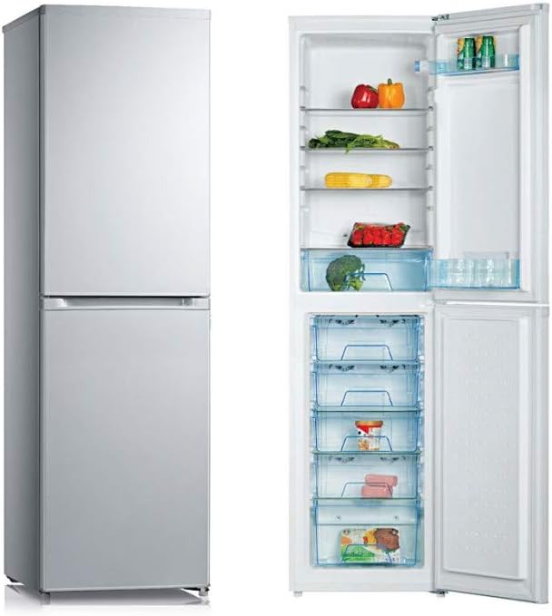 Montpellier Mff196w White No Frost Fridge Freezer Amazon Co Uk Large Appliances