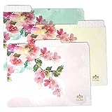 Trulie Lovely Morning Letter Sized File Folders 6-Pack - 3 Styles