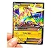 100 PCS Pokemon TCG Style Card HOLO EX FULL ART : 20 GX + 20 Mega + 1 Energy + 59 EX Arts