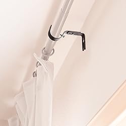 6 Pieces Curtain Rod Brackets General Adjustable