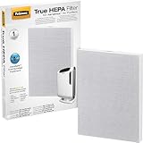 Fellowes 0 True HEPA Filter with AeraSafe Antimicrobial Treatment, White
