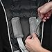 Travel Bug Baby 2 Piece Car Seat Strap Cover Teether Set (Grey)