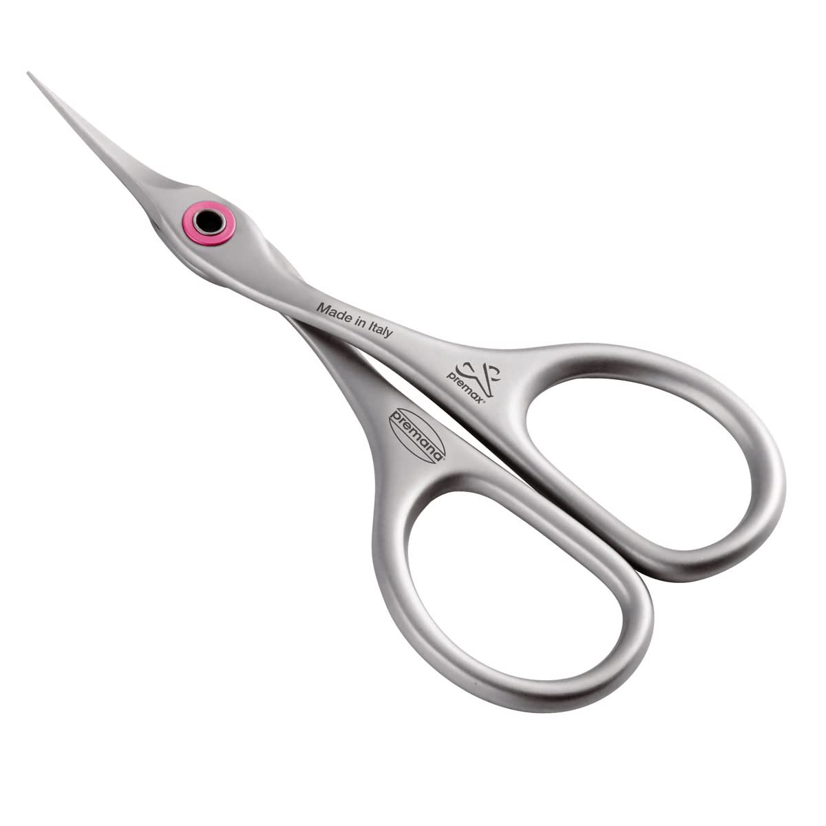 REMOS Cuticle Scissors Extra fine with Large Handle Holes Made of Stainless Steel