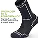 Rollerblade Performance Women's Socks, Inline Skating, Multi Sport, Grey and Green