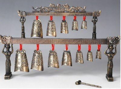 MSUGOI Feng Shui Chinese Chime-Bells of Marquis Yi of The Zeng State Ornament Decoration Home Decor Lucky