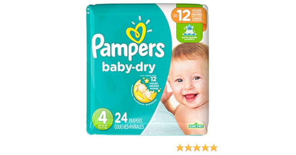 amazon pampers size 4