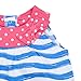 Gerber Baby Girls' 3-Piece Dress Set, Waves, 6-9 Months