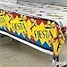 Fun Express Fiesta Plastic Tablecloth - Party Supplies, Disposable Table Decor