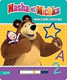 Mon livre ardoise Masha et michka : Avec un feutre effaçable by 