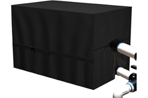 EDIBIN Pool Heater Cover,Pool Heat Pump Cover for Hayward,Pool Pump Equipment Cover for Winter,Heavy Duty 600D Oxford Outside Units Pool Heat Pump Cover