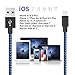 HokoAcc Lightning Cable iPhone Charger 4Pack 3FT 6FT 6FT 10FT Nylon Braided 8 Pin Lightning to USB Charger for iPhone X iPhone 8 8 Plus 7 7 Plus 6s 6s Plus 6 6 Plus iPad iPod Nano