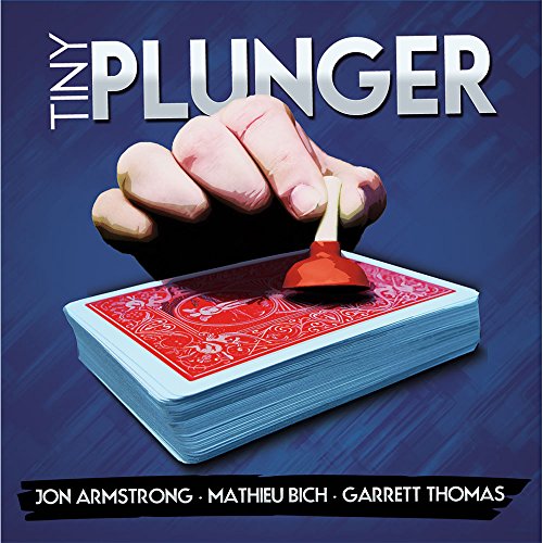 MMS Tiny Plunger by Jon Armstrong, Mathieu Bich and Garrett Thomas DVD and Gimmick