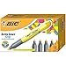 BIC Brite Liner Grip Highlighter, Tank, Chisel Tip, Yellow, 12-Count primary