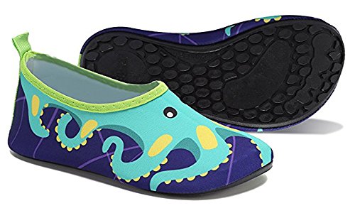Vivay Toddler Kids Water Shoes Quick Drying Swim Beach Shoes Aqua Socks for Boys & Girls