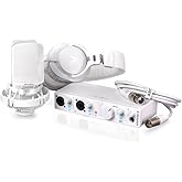 Arturia MiniFuse USB Audio &amp; MIDI Interface, MiniFuse Recording Pack | Record voice guitar and synths, best-in-class sound specs, pair with any microphone, Ableton Live Lite, 5-year warranty