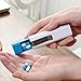 DOULINE Travel Pill Box,Easy to Carry,3 Divided Compact Case