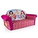 Marshmallow Furniture, Children's 2 in 1 Flip Open Foam Sofa, Disney Princess, by Spin Master