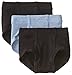 Hanes Boys' 3 Pack Ultimate Comfortsoft Dyed Brief, Assorted, Medium