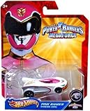 Hot Wheels Power Rangers Megaforce 1:50 Die Cast Car Pink Ranger Phoenix Zord