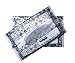 Butipods Slim Wet Wipe Case Travel Clutch Pouch Holder 2 PACK | Reusable Refillable Portable Baby Wipes Dispenser Container (BLACK PAISLEY)