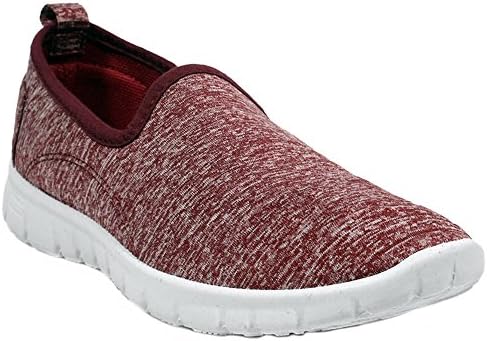 Blue Womens Casual Fashion Sneakers Breathable Athletic Sports Shoes BOWLSKY Maroon 8