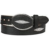 Men's Vaquero Belt Imitation Stingray