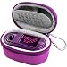 Case Compatible for Zacurate Pro Series 500DL/ BL/CMS 50-DL/Facelake/Innovo Deluxe/Facelake/Santamedical/Fingertip P.O Blood Oxygen Saturation Monitor(CASE Only)-Purple
