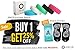 ARUA Women’s Silicone Rings | 5 Glossy Wedding Bands | Gift Box Included | Comfortable Rubber Rings for Active Ladies