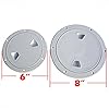 8-Marine-Screw-Out-Deck-Plate-Inspection-Hatch-Plastic-Access-Boat-New