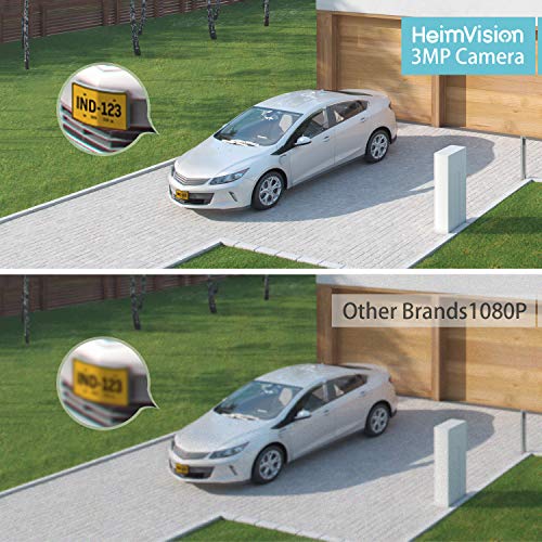 HeimVision 2K Outdoor Security Camera, WiFi Smart Camera with