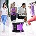 Jueachy Waist Trimmer for Women Workout: Sweat Waist Trainer for Womens - Easy Clean for Men Gym Purple