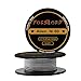 FogsLord Alien Wire Nichrome 80 Heat Resistance Wire Spool Braided Electronic Coil 15 ft. AWG 0.3x0.8 Flat + 32GA