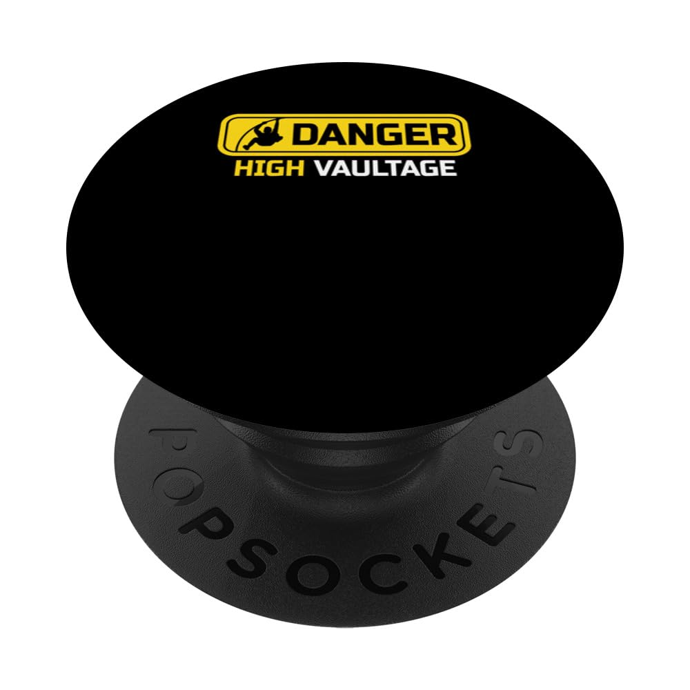 Danger High Vaultage - Pole Vault Jumping Track Field PopSockets Swappable PopGrip