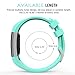 Fitbit Charge 2 Band, MoKo Soft Silicone Adjustable Replacement Sport Strap Band for Fitbit Charge 2 Heart Rate + Fitness Wristband, Wrist Length 5.70