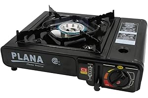 PLANA Butane Gas Stove, Sliver, One Size
