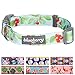 Blueberry Pet 11 Patterns The Cherry Garden Turquoise Designer Dog Collar, Large, Neck 18