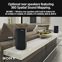 Sony SA-RS5 Wireless Rear Speakers with Built-in