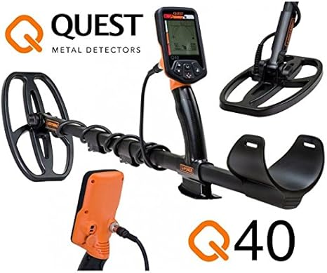 DETECTOR DE METALES QUEST 40: Amazon.es: Deportes y aire libre