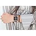 AdMaster Apple Watch Band 38mm 42mm Stainless Steel Metal Replacement Wristband Milanese Sport Strap and Apple Watch Screen Protector for Apple Watch Series 3, Series 2, Series 1