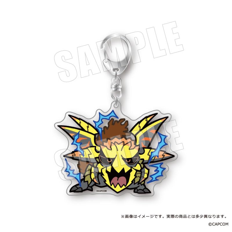 【グッズ】 モンスターハンターワイルズ×ぶくぶ おおきめアクリルキーホルダー 12.レ・ダウ