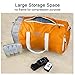 Foldable Travel Luggage Duffle Bag Lightweight for Sports, Gym, Vacation and Travel Duffel Bags(40l, Orange)