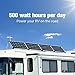 kinverch 100 Watts 12 Volts Monocrystalline Solar Panel for 12 Volt Battery Charging,RV's and Boats