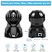 Ylife WiFi Wireless Security Camera, 1080P HD IP Camera Works with Alexa, Pan/Tilt/Zoom Video Baby Pet Monitor Camera with Two Way Audio, Night Vision, Motion Detection, Indoor Home Dome Surveillance