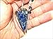 Jet Lapis Lazuli Orgone Pendulum 2 inch Jet International Crystal Therapy Healing Power Peace Prosperity Divine Gemstone