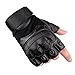 Campstoor Tactical Shooting Gloves Fingerless Half Finger Tactical Gloves with for Riding Motorcycle Airsoft Military Army Police Swat Combat Assault Tactical Gloves (Black, Medium) …
