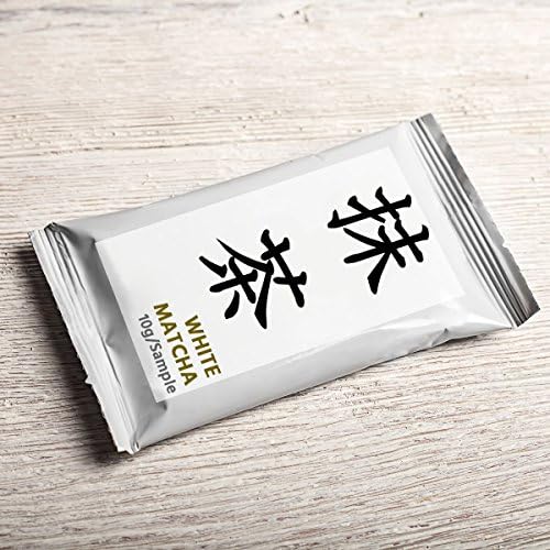 White Matcha (20g/Sample) -Natural, NOT Bleached - 100 % Organic - Premium Quality - Pure Matcha, NO Fillers - Premium Grade Quality (up to 10 servings)