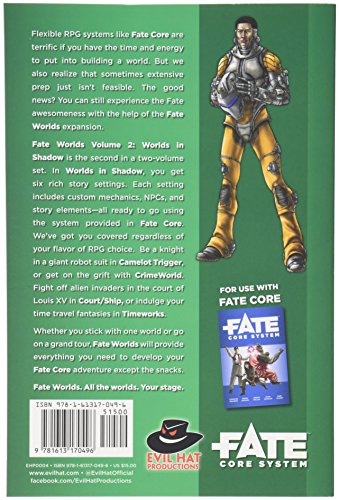 Evil Hat Productions Fate Worlds: Worlds in Shadow