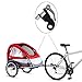 Coerni Bike Trailer Hitch Connector, Steel Bicycle Bike Trailer Coupler Attachment Angled Elbow for Burley Trailersthumb 1