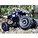 RC Car Off-Road Vehicles Remote Control Car 4WD RC Trucks 1:18 Monster Trucks 2.4GHz RC Hobby Car Hi-Speed Racing Car with LED Light - Blue
