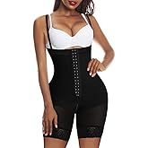 YIANNA Fajas Colombianas Tummy Control Shapewear for Women Body Shaper Girdles Butt Lifter Compression Garment